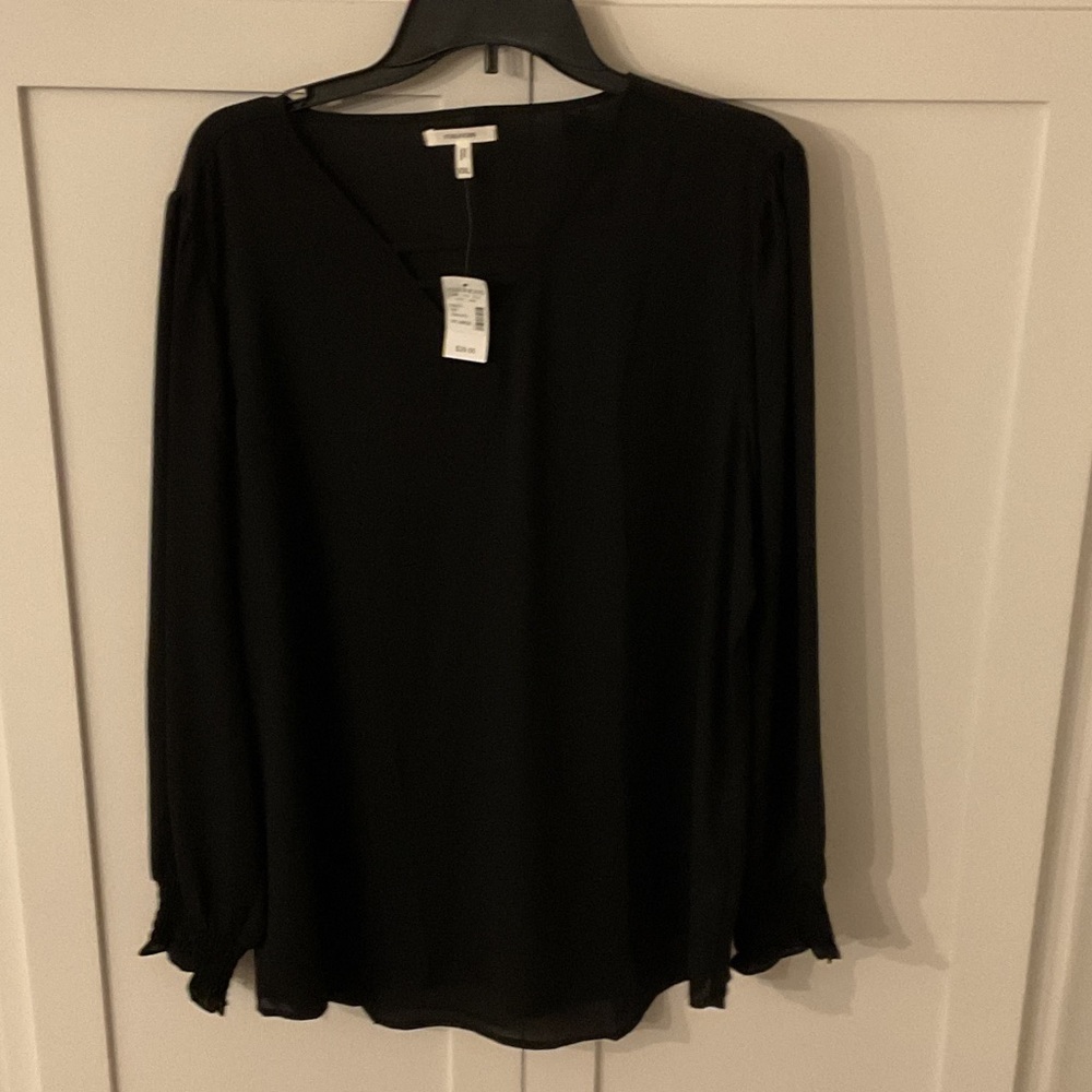Maurices Classic Black Blouse